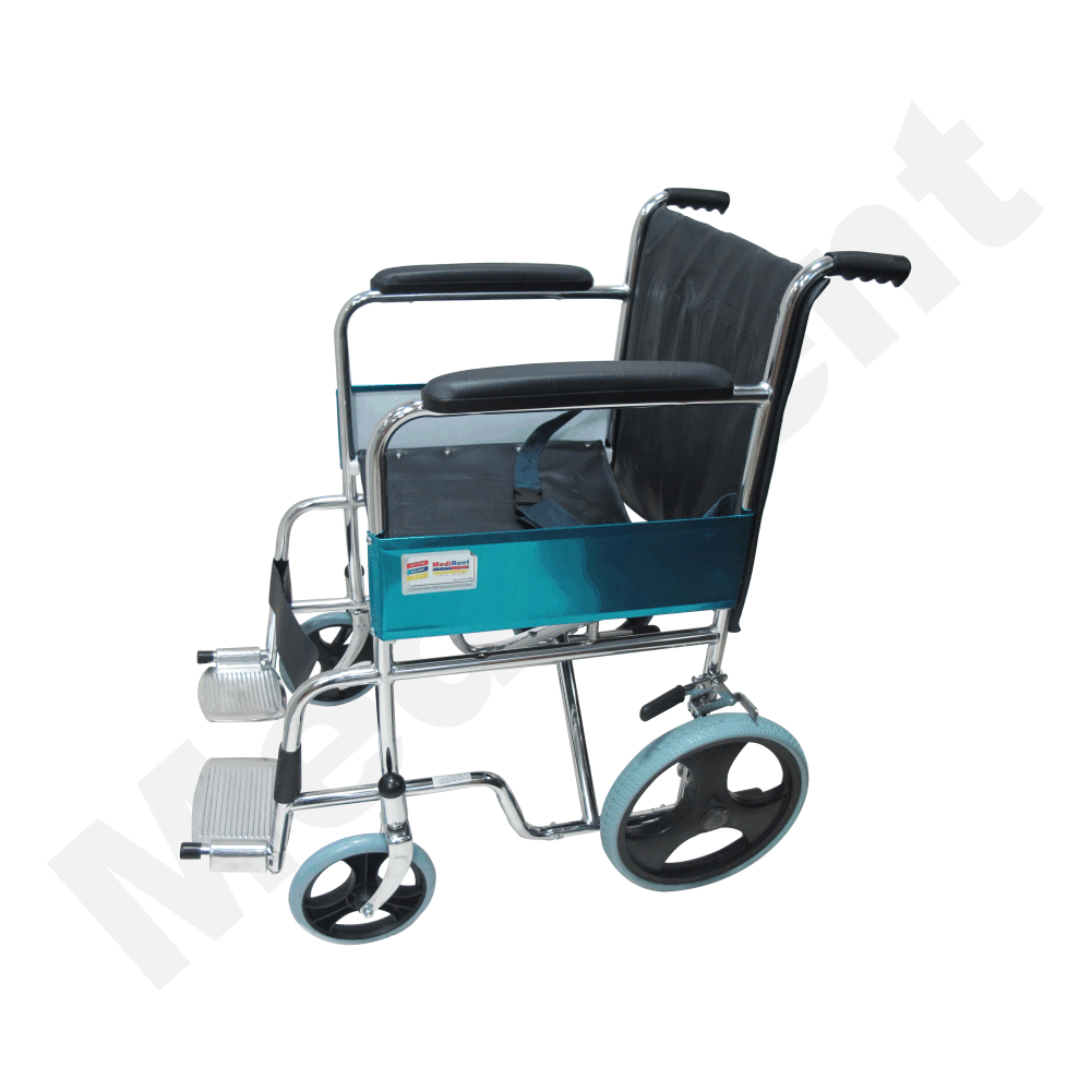 Medirent Foldable Wheelchair